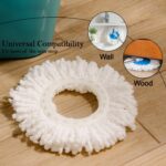 Microfiber Spin Mop Refill Head 360° Rotating Mop (5 Pc) - Fabric Detail by Nari Haat, Indian ethnic wear, women clo...