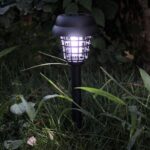 Solar Garden LED Bug Zapper Stake Light (1 Pc) - Fabric Detail by Nari Haat, Indian ethnic wear, women clothing, desi...