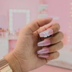 Artificial False Nail Set with Mix Design fake nails - (1 Set) - Back View by Nari Haat, Indian ethnic wear, women cl...