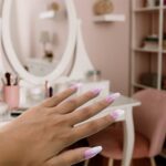 Artificial False Nail Set with Mix Design fake nails - (1 Set) - Neckline Detail by Nari Haat, Indian ethnic wear, wo...