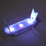 Mini Portable UV LED Nail Lamp for Gel Nail Polish Curing (1 Pc) - Back View by Nari Haat, Indian ethnic wear, women ...
