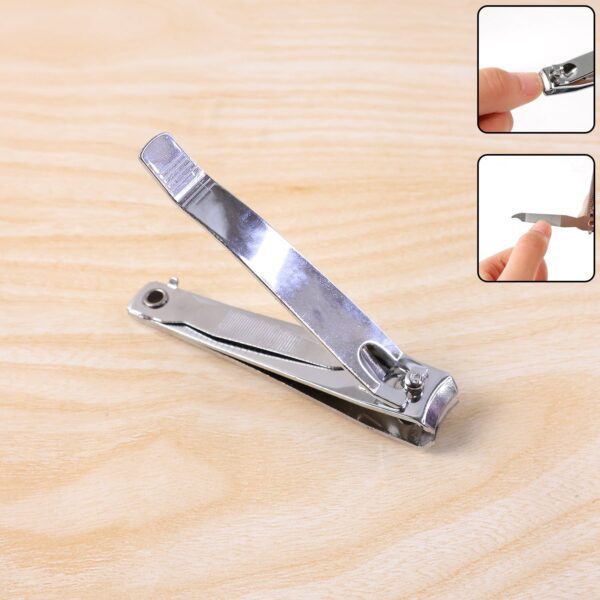 Premium Heavy-Duty Stainless Steel Nail Cutter (1 Pc) - Front View by Nari Haat, Indian ethnic wear, women clothing, ...