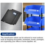 Writable Label Stickers – 50 Sheets Self-Adhesive Label - Fabric Detail by Nari Haat, Indian ethnic wear, women clo...