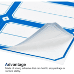 Writable Label Stickers – 50 Sheets Self-Adhesive Label - Full Detail by Nari Haat, Indian ethnic wear, women cloth...