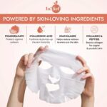 In’lief Niacinamide 1% Hydrating & Calming Facial Sheet Mask (1 Pc) - Fabric Detail by Nari Haat, Indian ethnic wea...