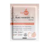 In’lief Niacinamide 1% Hydrating & Calming Facial Sheet Mask (1 Pc) - Sleeve Design by Nari Haat, Indian ethnic wea...