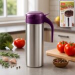 Apex 750ml Approx. Stainless Steel Oil Pourer (1 Pc) - Front View by Nari Haat, Indian ethnic wear, women clothing, d...