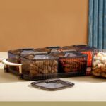 Liger Multipurpose Transparent Spice Jar Set with Tray and Lids 400ML Approx (6 Pc) - Closeup Embroidery by Nari Haat...