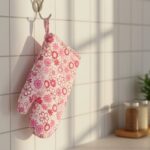 Designer Multicoloured Oven Mitt and Pot Holder (24 Cm) - Fabric Detail by Nari Haat, Indian ethnic wear, women cloth...