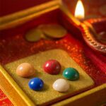 Premium Panch Ratna Stone - 5 Pc Set - Full Detail by Nari Haat, Indian ethnic wear, women clothing, designer suit