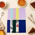 Multi-Color & Printed Disposable Food Wrapping Paper Set (10 Pc) - Neckline Detail by Nari Haat, Indian ethnic wear, ...