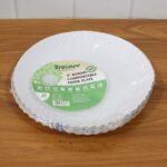 Freshee 9 Inch Round Compostable Paper Plate – 25 Pcs Pack - Full Detail by Nari Haat, Indian ethnic wear, women cl...