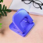 Kangaro DP-500 Heavy Duty Two-Hole Punch Machine with Metal Base - Closeup Embroidery by Nari Haat, Indian ethnic wea...