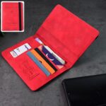 Premium Multifunction Travel Passport Holder & Wallet (15x11cm / 1 Pc) - Front View by Nari Haat, Indian ethnic wear,...