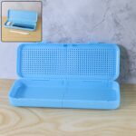 DIY Pixel Art Building Block Pencil Box (1 Set) - Fabric Detail by Nari Haat, Indian ethnic wear, women clothing, des...