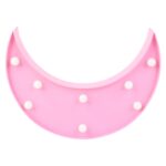 Moon Shaped LED Decorative Night Light (1 Pc) - Sleeve Design by Nari Haat, Indian ethnic wear, women clothing, desig...