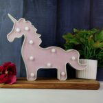 Magical Unicorn Shaped LED Decorative Night Light (1 Pc) - Back View by Nari Haat, Indian ethnic wear, women clothing...