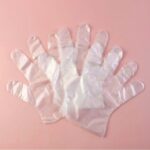 Disposable Clear Gloves, 50 Pc Pack - Full Detail by Nari Haat, Indian ethnic wear, women clothing, designer suit