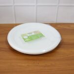 Freshee 9 Inch Compostable Bagasse Plate (10 Pc) - Full Detail by Nari Haat, Indian ethnic wear, women clothing, desi...