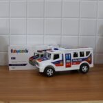 Funwoods Police Van Toy - (1 Pc) - Full Detail by Nari Haat, Indian ethnic wear, women clothing, designer suit