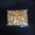 Royal Ornate Oval Pooja Thali - (1 Pc) - Full Detail by Nari Haat, Indian ethnic wear, women clothing, designer suit