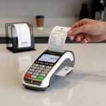 Thermal Label Roll for Barcode Printing (57 x 34 Cm) - Neckline Detail by Nari Haat, Indian ethnic wear, women clothi...