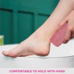 Rectangular Foot Pumice Stone for Dead Skin & Callus Removal (1 Pc) - Fabric Detail by Nari Haat, Indian ethnic wear,...