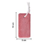 Rectangular Foot Pumice Stone for Dead Skin & Callus Removal (1 Pc) - Neckline Detail by Nari Haat, Indian ethnic wea...
