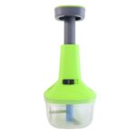 Push-Down Vegetable & Fruit Chopper (B-Grade / 750 ML) - Sleeve Design by Nari Haat, Indian ethnic wear, women clothi...