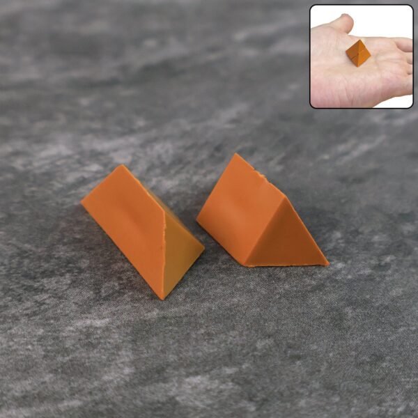 3D Pyramid Puzzle Toy (1 Set) - Front View by Nari Haat, Indian ethnic wear, women clothing, designer suit