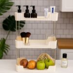 3-Tier Multipurpose Storage Organizer Rack Shelf (1 Set) - Full Detail by Nari Haat, Indian ethnic wear, women clothi...