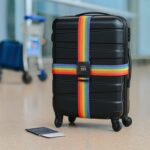 Adjustable Luggage Security Strap - (1 Pc) - Closeup Embroidery by Nari Haat, Indian ethnic wear, women clothing, des...