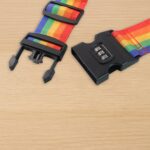 Adjustable Luggage Security Strap - (1 Pc) - Fabric Detail by Nari Haat, Indian ethnic wear, women clothing, designer...