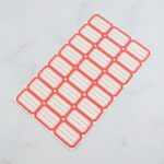 1 Sheets Self-Adhesive Label Stickers - Closeup Embroidery by Nari Haat, Indian ethnic wear, women clothing, designer...