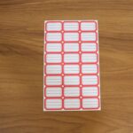 1 Sheets Self-Adhesive Label Stickers - Full Detail by Nari Haat, Indian ethnic wear, women clothing, designer suit