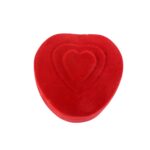 Premium Heart-Shaped Velvet Jewellery Ring Box (1 Pc) - Sleeve Design by Nari Haat, Indian ethnic wear, women clothin...