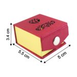 Premium Elegant Ring Gift Box with Soft Velvet Cushion - Neckline Detail by Nari Haat, Indian ethnic wear, women clot...