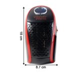 Wonder Warm 400W Wall Plug Room Heater (Without Remote, 1 Pc) - Fabric Detail by Nari Haat, Indian ethnic wear, women...