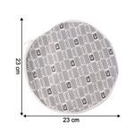 Insulated Roti Cover (23 x 23 Cm / 1 Pc) - Neckline Detail by Nari Haat, Indian ethnic wear, women clothing, designer...