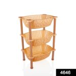 Multipurpose Plastic Storage Rack Organiser, Diwali - 3 pcs - With Dupatta by Nari Haat, Indian ethnic wear, women cl...