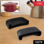 Premium Silicone Heat Resistant Pot Handle Cover for Cookware (1 Pc) - With Dupatta by Nari Haat, Indian ethnic wear,...
