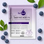 In’lief Salicylic Acid 1% Clarifying & Pore-Refining Facial Sheet Mask (1 Pc) - Front View by Nari Haat, Indian eth...