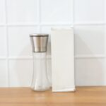 Premium Stainless Steel & Glass Manual Spice Grinder (1 Pc) - Full Detail by Nari Haat, Indian ethnic wear, women clo...