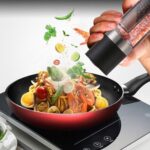 2-in-1 Stainless Steel Salt and Pepper Grinder - Full Detail by Nari Haat, Indian ethnic wear, women clothing, design...