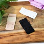 Adjustable 3-Piece Bra Extender Set with 2-Hook - Closeup Embroidery by Nari Haat, Indian ethnic wear, women clothing...