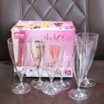 Supermom Plastic Shake Coco Glass Set (230ML / 6 Pc) - Fabric Detail by Nari Haat, Indian ethnic wear, women clothing...