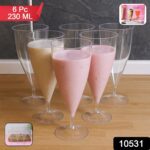 Supermom Plastic Shake Coco Glass Set (230ML / 6 Pc) - With Dupatta by Nari Haat, Indian ethnic wear, women clothing,...
