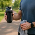 Liger Gym Shaker Bottle (Approx 800ML / 1 Pc) - Back View by Nari Haat, Indian ethnic wear, women clothing, designer ...