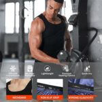 Men’s Slim Fit Sweat Shaper Tank Top (L/XL, 1 Pc) - Back View by Nari Haat, Indian ethnic wear, women clothing, des...