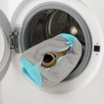 Heavy-Duty Reusable Shoe Washing Bag for Washing Machine (1 Pc) -01 - Closeup Embroidery by Nari Haat, Indian ethnic ...